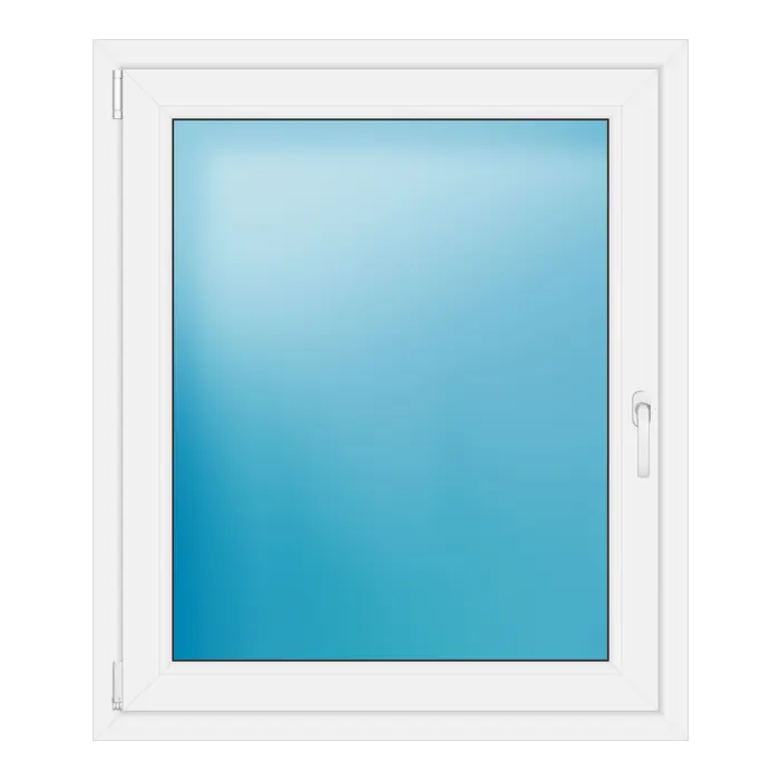 Einflügeliges Kunststofffenster 95,5x112,5 cm Weiß