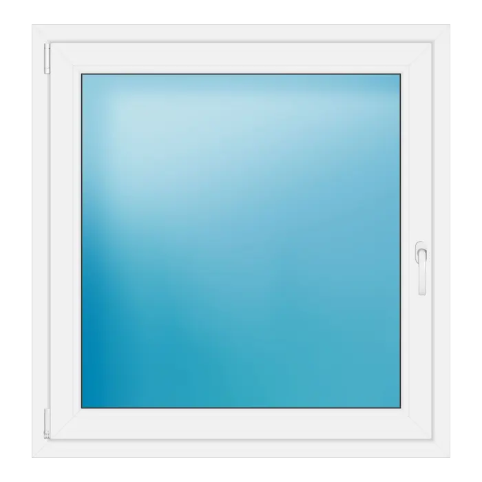 Einflügeliges Kunststofffenster 108x112 cm Weiß