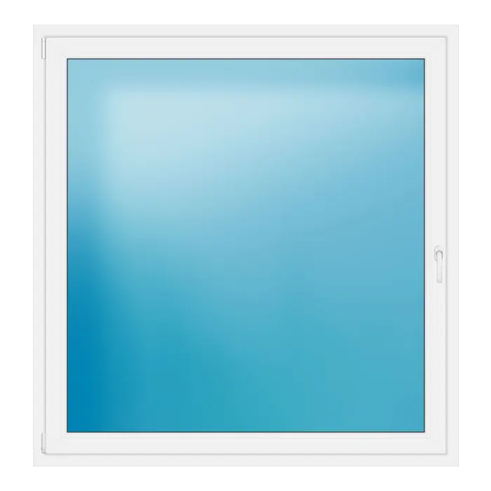 Einflügeliges Kunststofffenster 160x166 cm Weiß