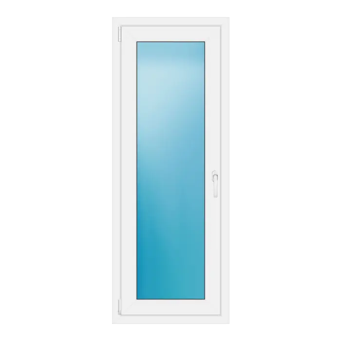 Einflügeliges Kunststofffenster 61x160 cm Weiß
