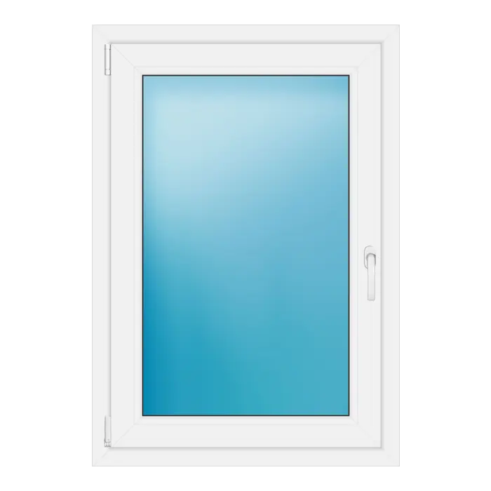 Einflügeliges Kunststofffenster 78x112 cm Weiß