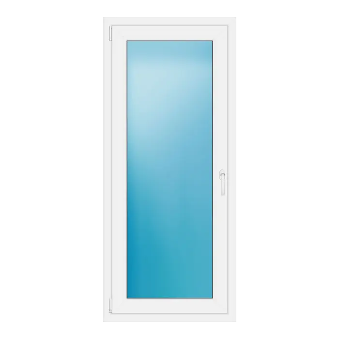 Einflügeliges Kunststofffenster 72x165 cm Weiß