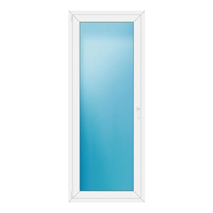 Balkontür 86x216 cm Weiß