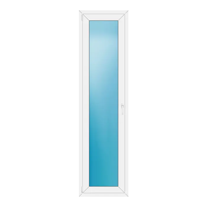 Balkontür 62x234 cm Weiß