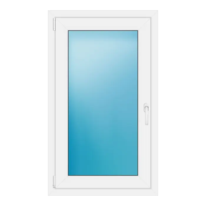 Einflügeliges Kunststofffenster 70x118 cm Weiß