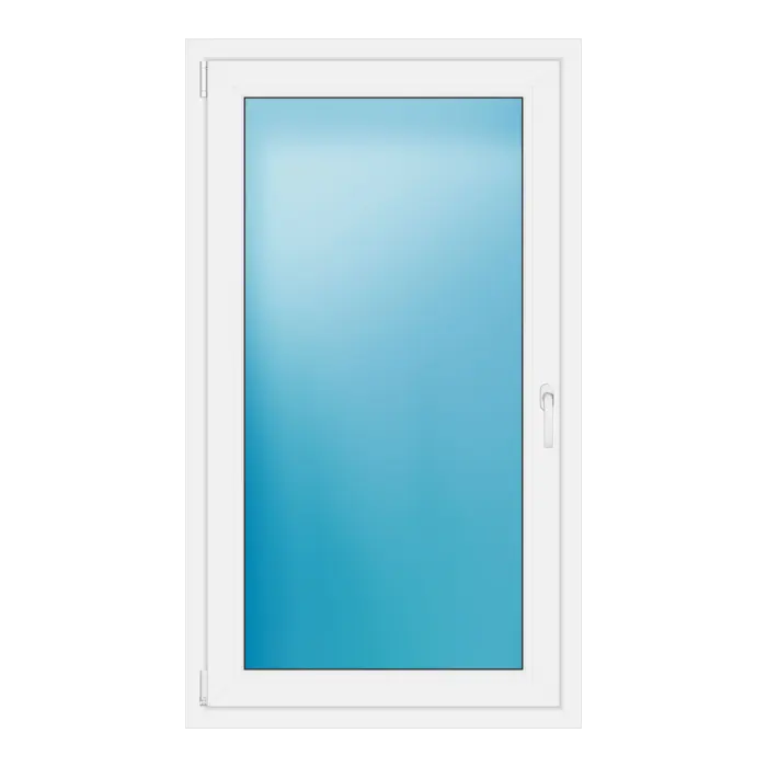 Einflügeliges Kunststofffenster 86x150 cm Weiß