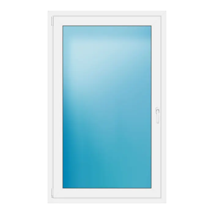 Einflügeliges Kunststofffenster 101x164 cm Weiß