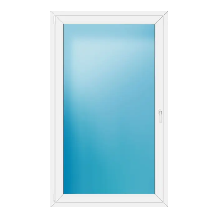 Balkontür 116x194 cm Weiß