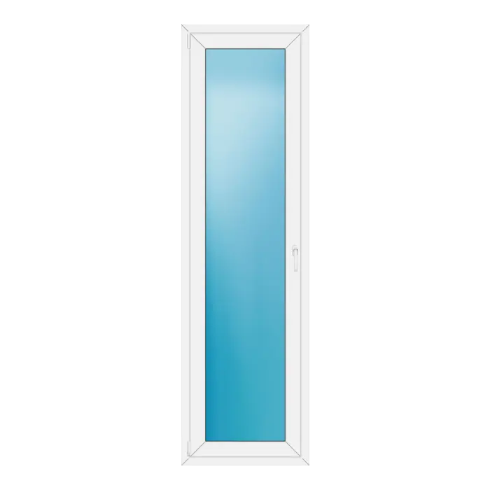 Balkontür 68x234 cm Weiß