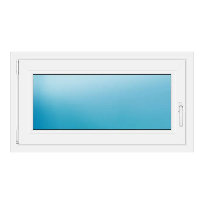Einflügeliges Kunststofffenster 104x57 cm Weiß