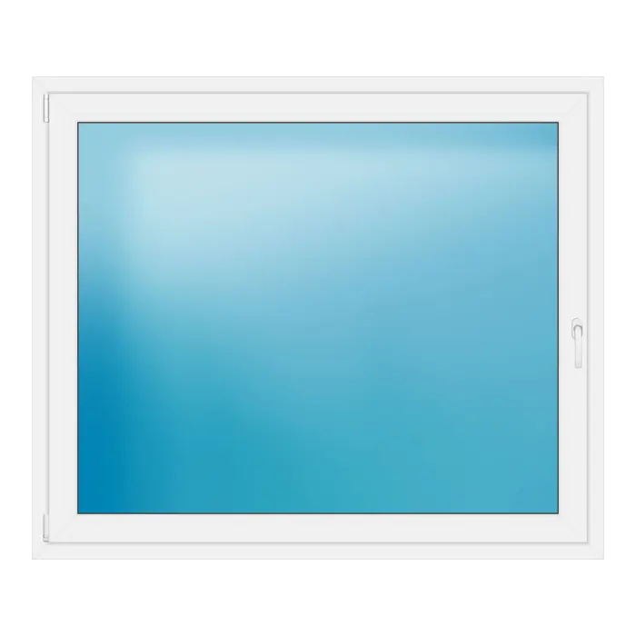 Einflügeliges Kunststofffenster 160x135 cm Weiß