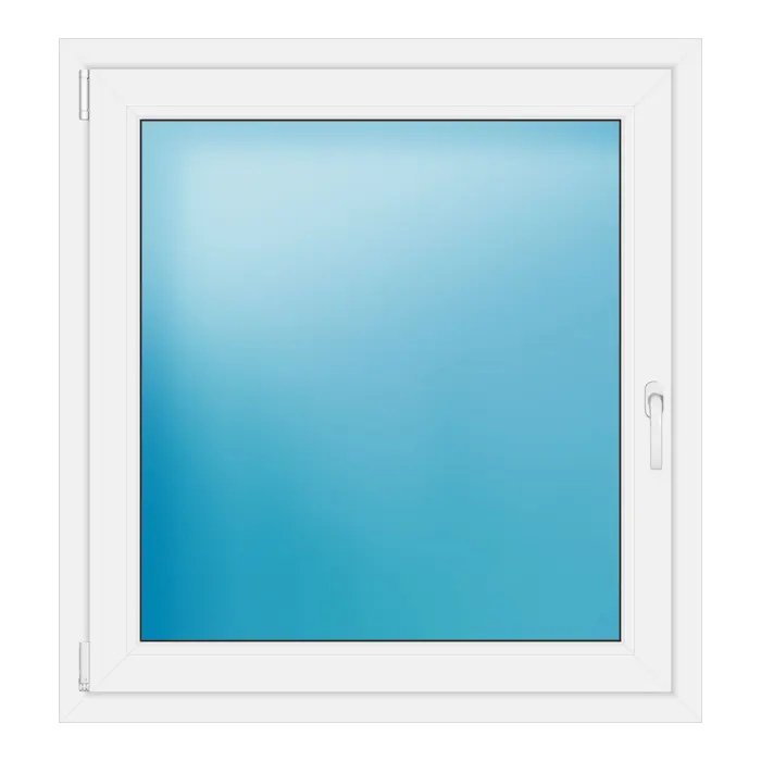 Einflügeliges Kunststofffenster 101x107,5 cm Weiß