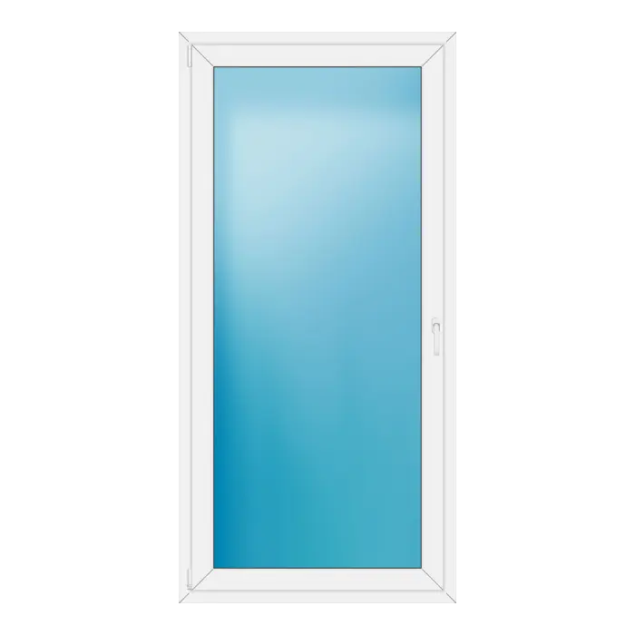 Balkontür 102x210 cm Weiß