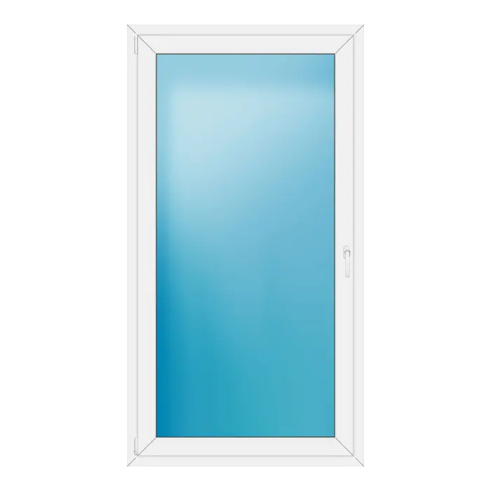 Balkontür 104x194 cm Weiß