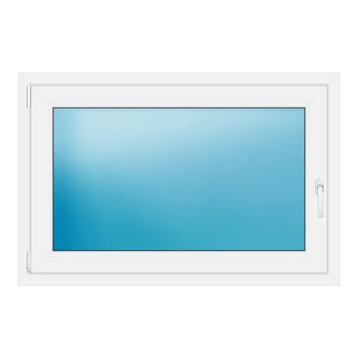 Einflügeliges Kunststofffenster 118x78 cm Weiß
