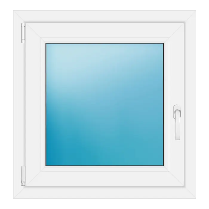 Einflügeliges Kunststofffenster 72x74 cm Weiß