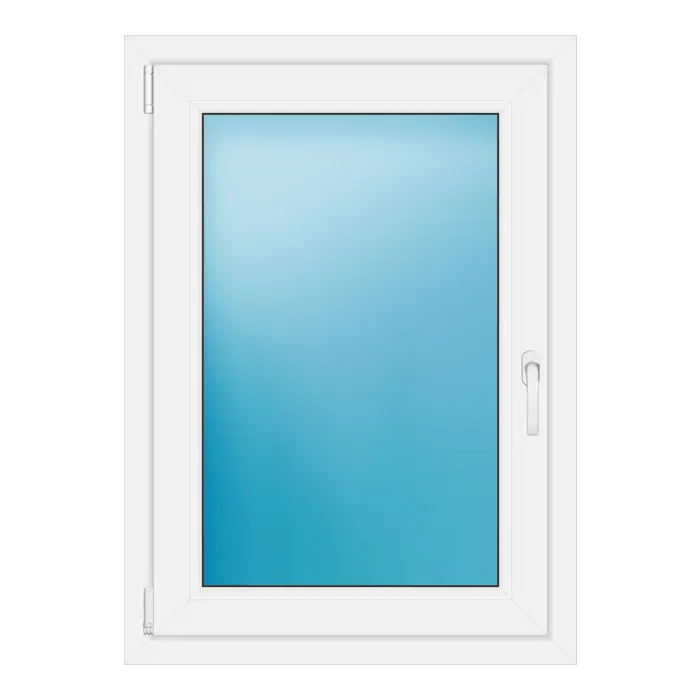 Einflügeliges Kunststofffenster 74x103 cm Weiß