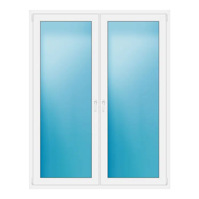 Terrassentür 160x203 cm Weiß