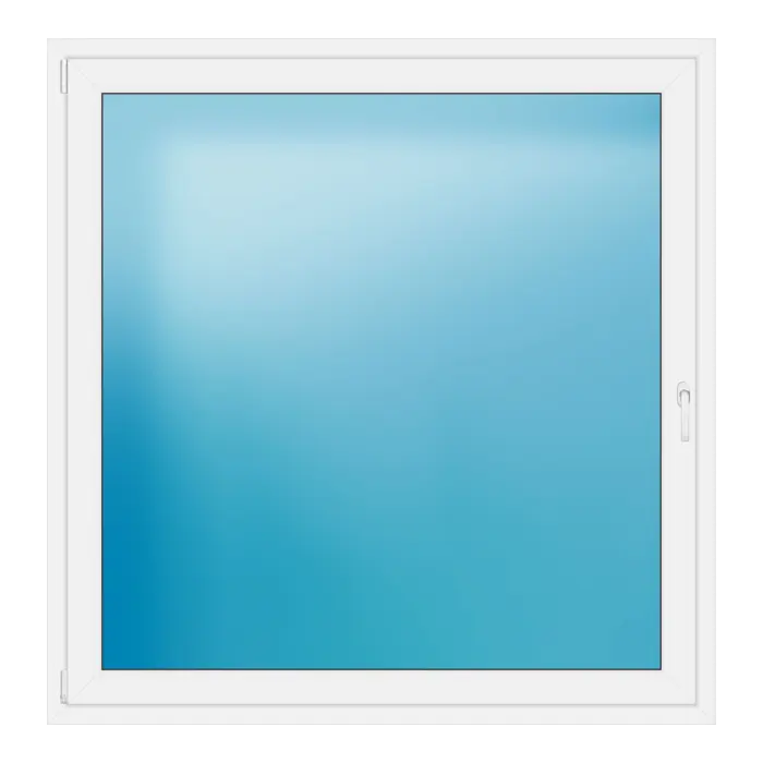 Einflügeliges Kunststofffenster 156x160 cm Weiß