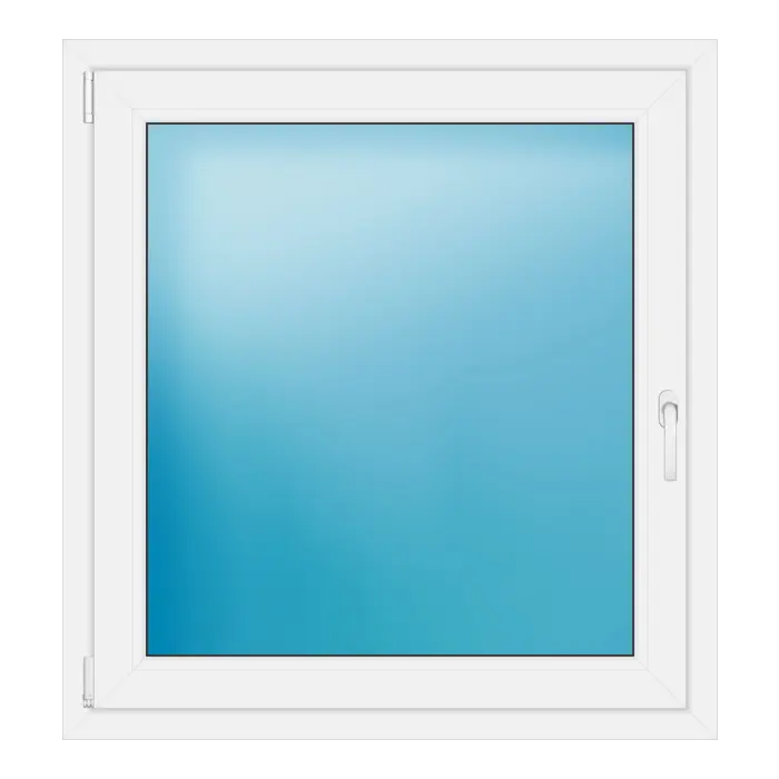 Einflügeliges Kunststofffenster 100x107 cm Weiß