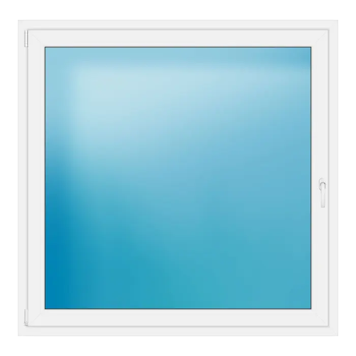 Einflügeliges Kunststofffenster 152x150 cm Weiß