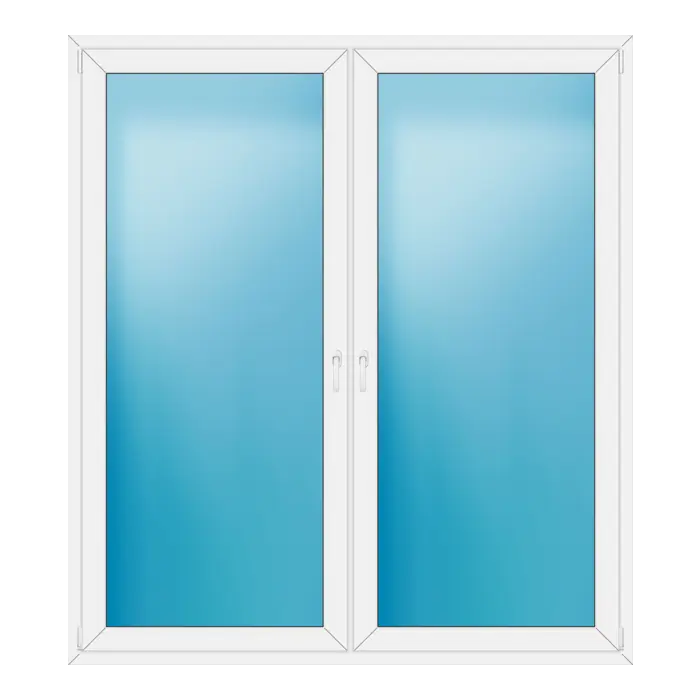Terrassentür 190x212 cm Weiß