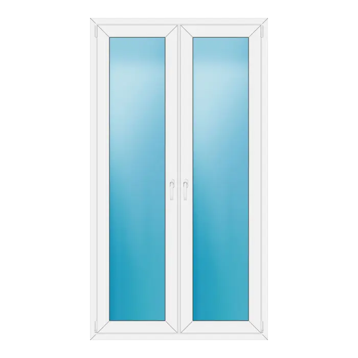 Terrassentür 118x214 cm Weiß