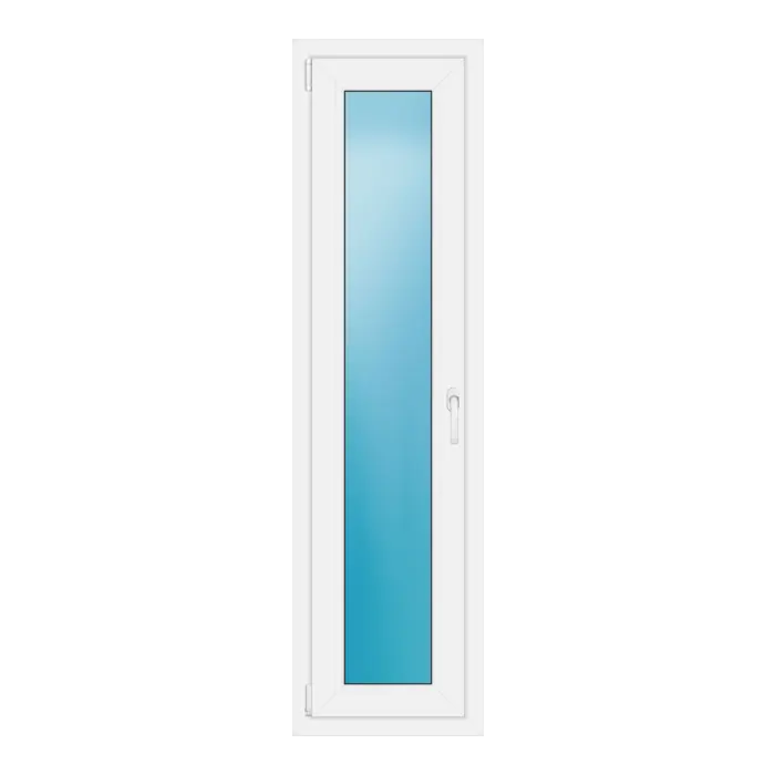 Einflügeliges Kunststofffenster 47x172 cm Weiß