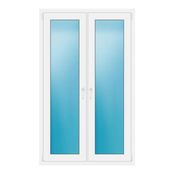 Terrassentür 110x180 cm Weiß