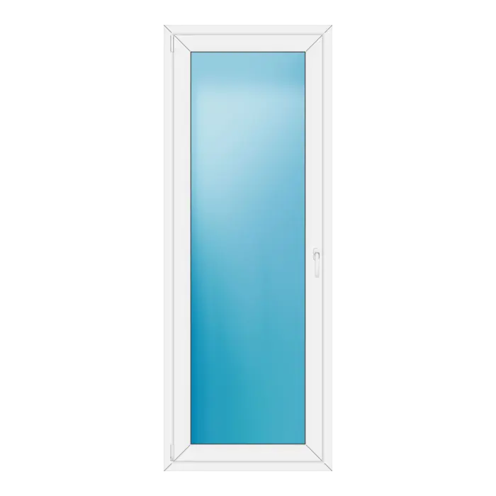 Balkontür 80x212 cm Weiß
