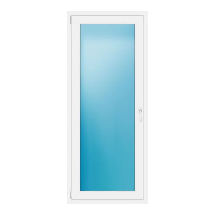 Balkontür 79x189 cm Weiß