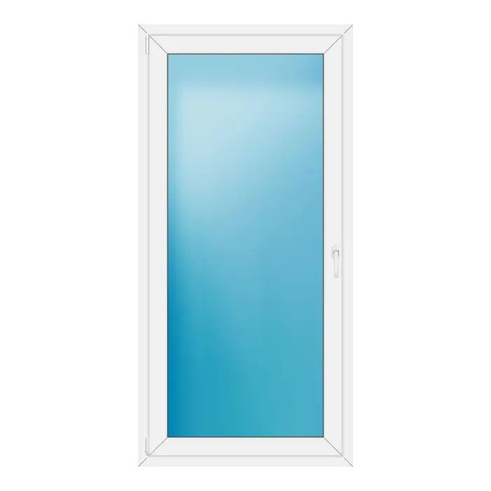 Balkontür 94x194 cm Weiß