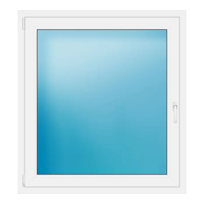 Einflügeliges Kunststofffenster 112x122 cm Weiß