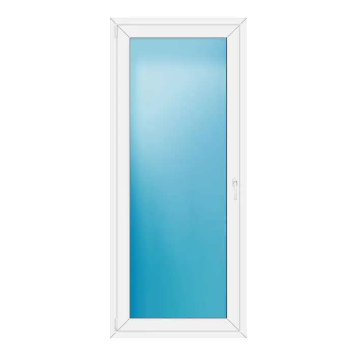 Balkontür 88x206 cm Weiß