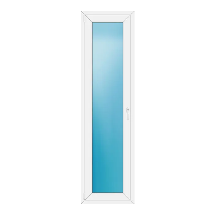 Balkontür 60x216 cm Weiß