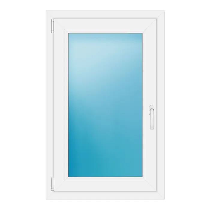 Einflügeliges Kunststofffenster 68x108 cm Weiß