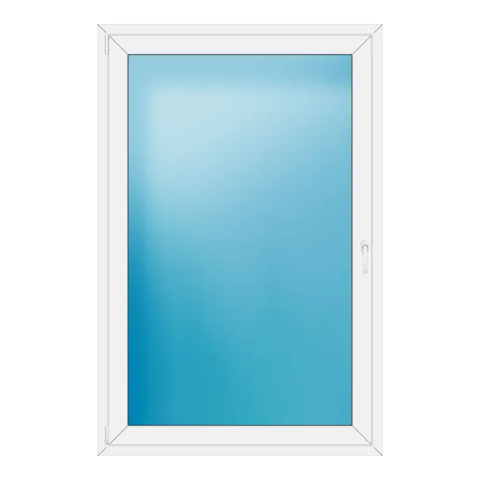 Balkontür 120x182 cm Weiß