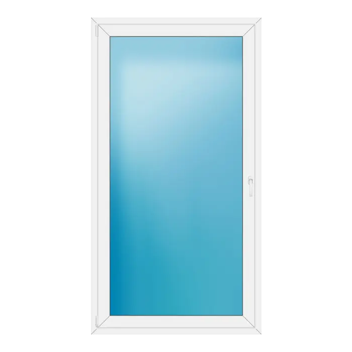 Balkontür 116x216 cm Weiß