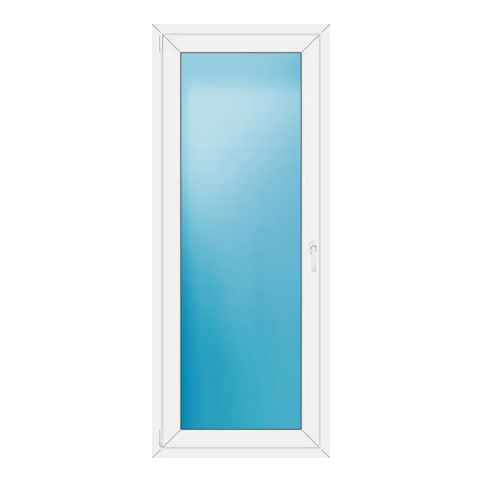 Balkontür 80x196 cm Weiß