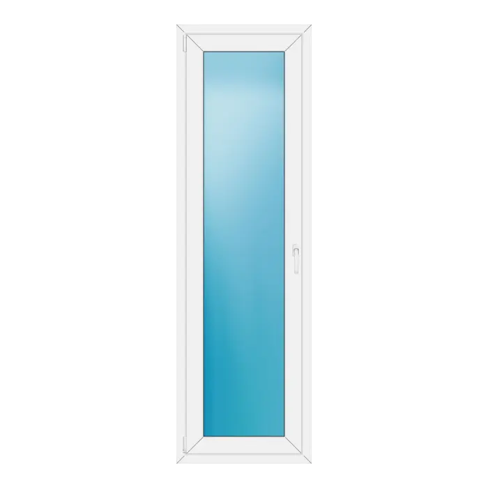 Balkontür 64x208 cm Weiß