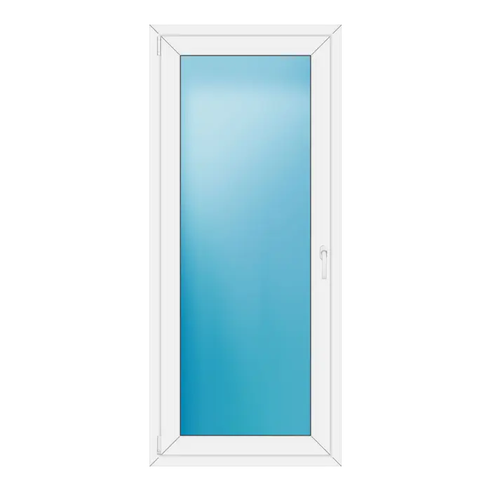 Balkontür 80x184 cm Weiß