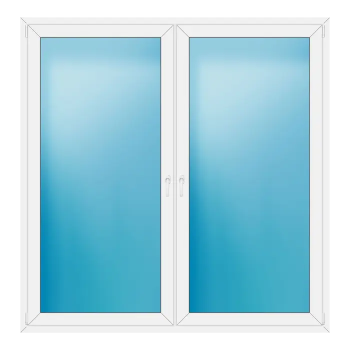 Terrassentür 200x204 cm Weiß