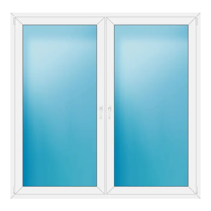 Terrassentür 200x196 cm Weiß