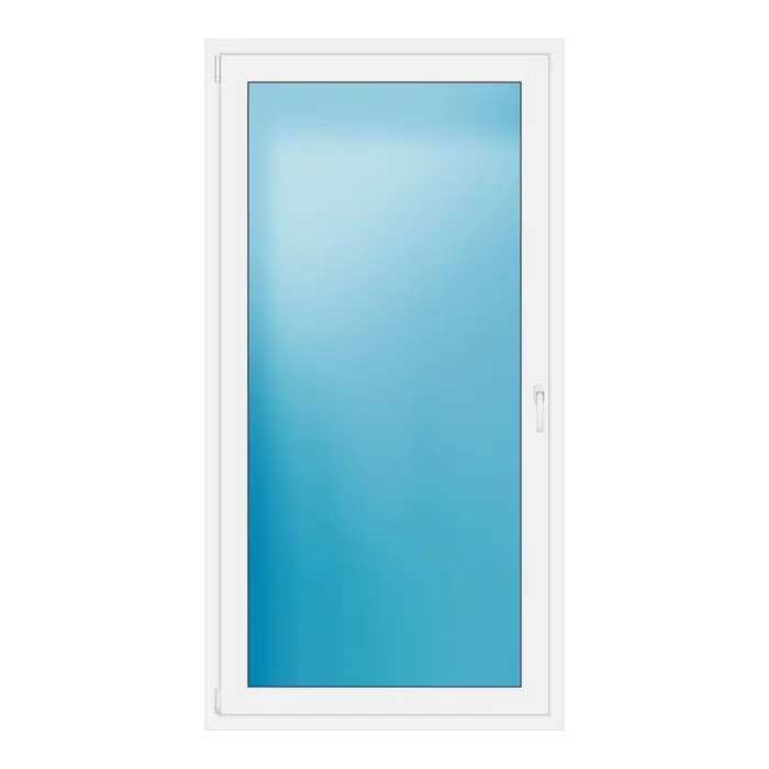 Balkontür 106x204 cm Weiß