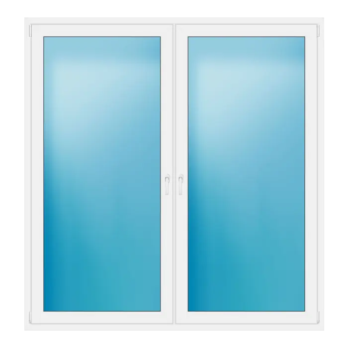 Terrassentür 200x209 cm Weiß