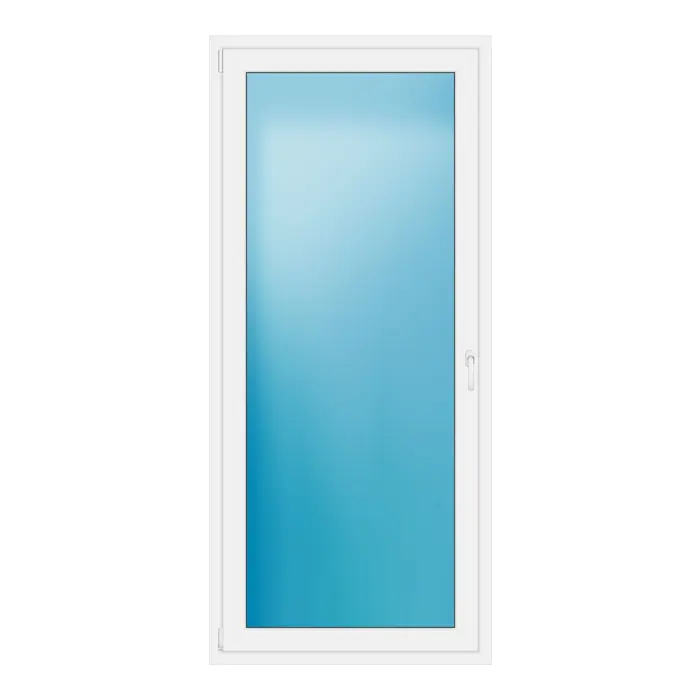 Balkontür 97,5x217 cm Weiß