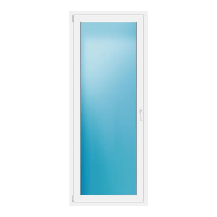 Balkontür 90x225 cm Weiß