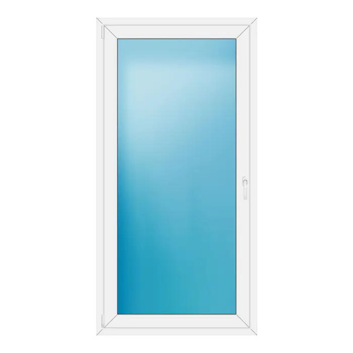 Balkontür 98x194 cm Weiß