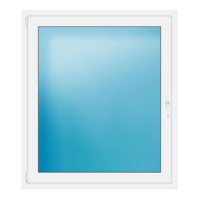 Einflügeliges Kunststofffenster 120x138 cm Weiß