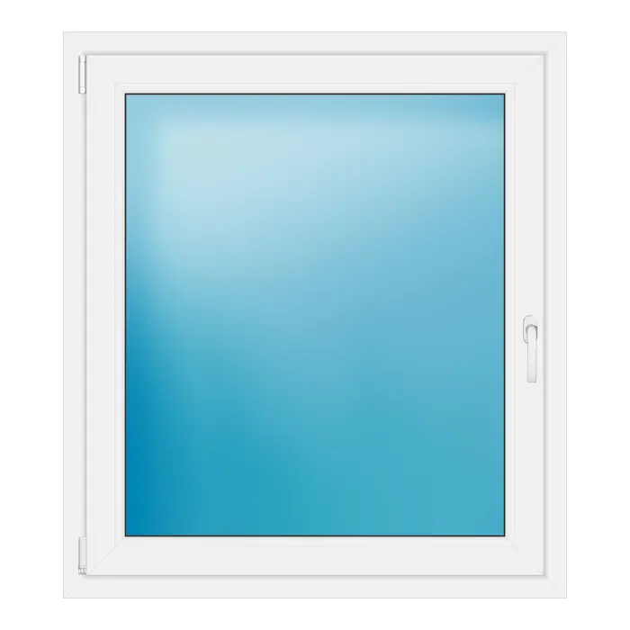 Einflügeliges Kunststofffenster 104x117 cm Weiß